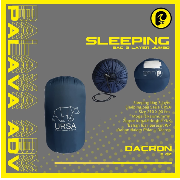 Palava URSA Palava ADV Sleeping Bag 3 Layer