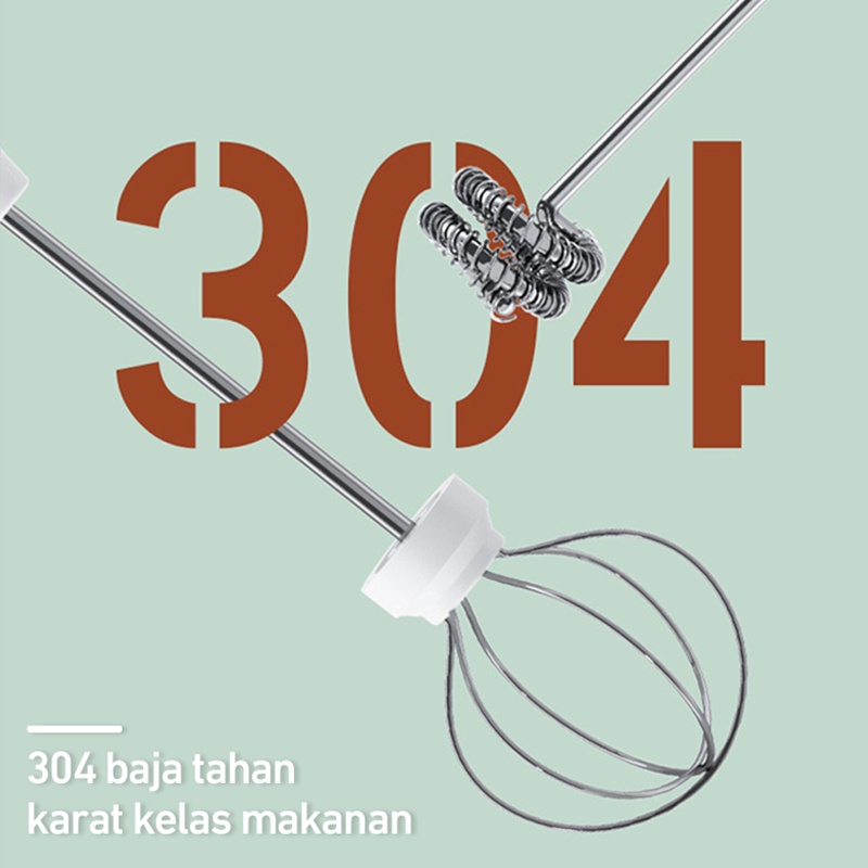  KAIKKI Electric Milk Frother 