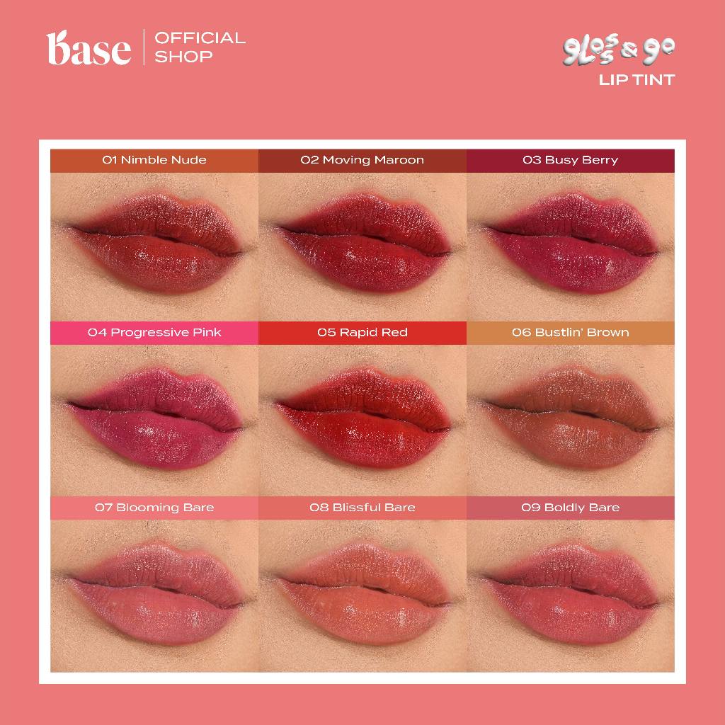  Base Gloss & Go Lip Tint 08 Blissful Bare