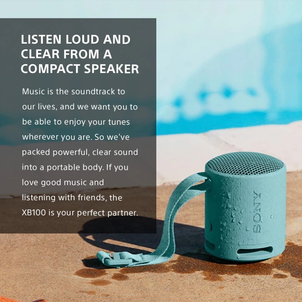 Sony Sony Portable Wireless Speaker SRS-XB100