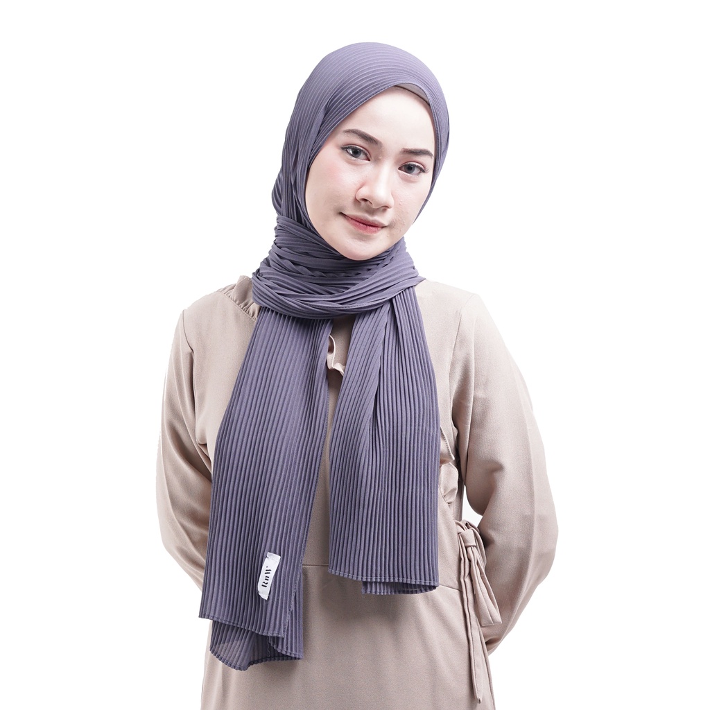 RnW Pashmina Plisket Premium Cerutty Ultimate