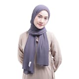 10 Rekomendasi Pashmina Plisket Terbaik 4
