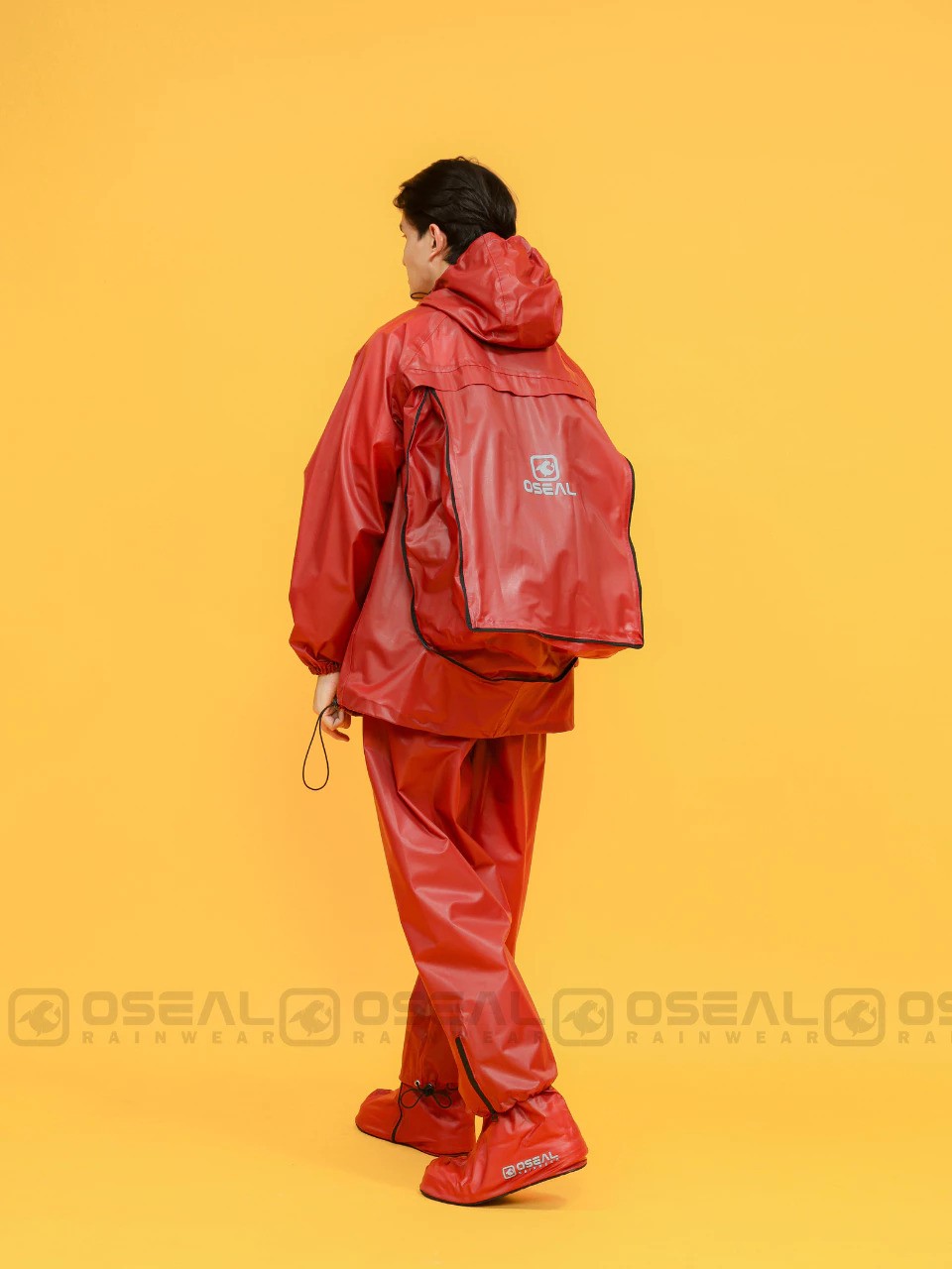  OSEAL Jas Hujan Ransel Dewasa Cheela Series