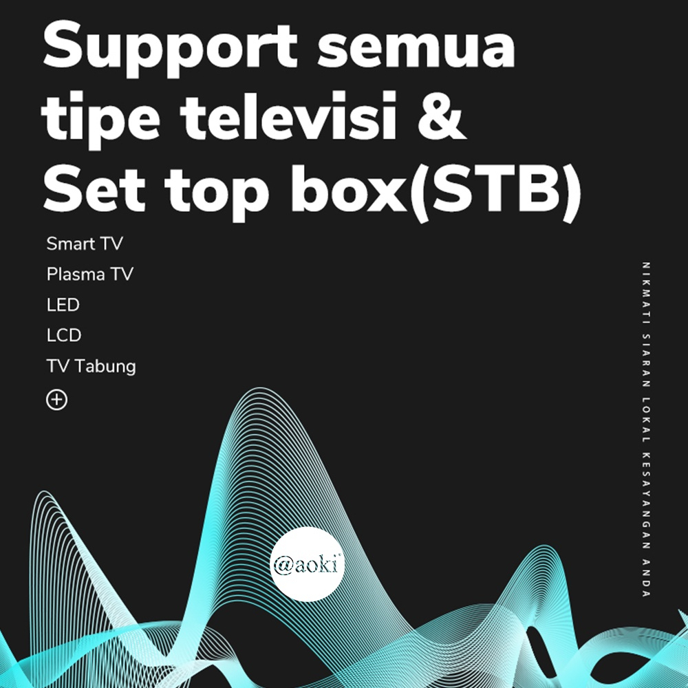 AOKI AOKI Antena TV Digital AT3000