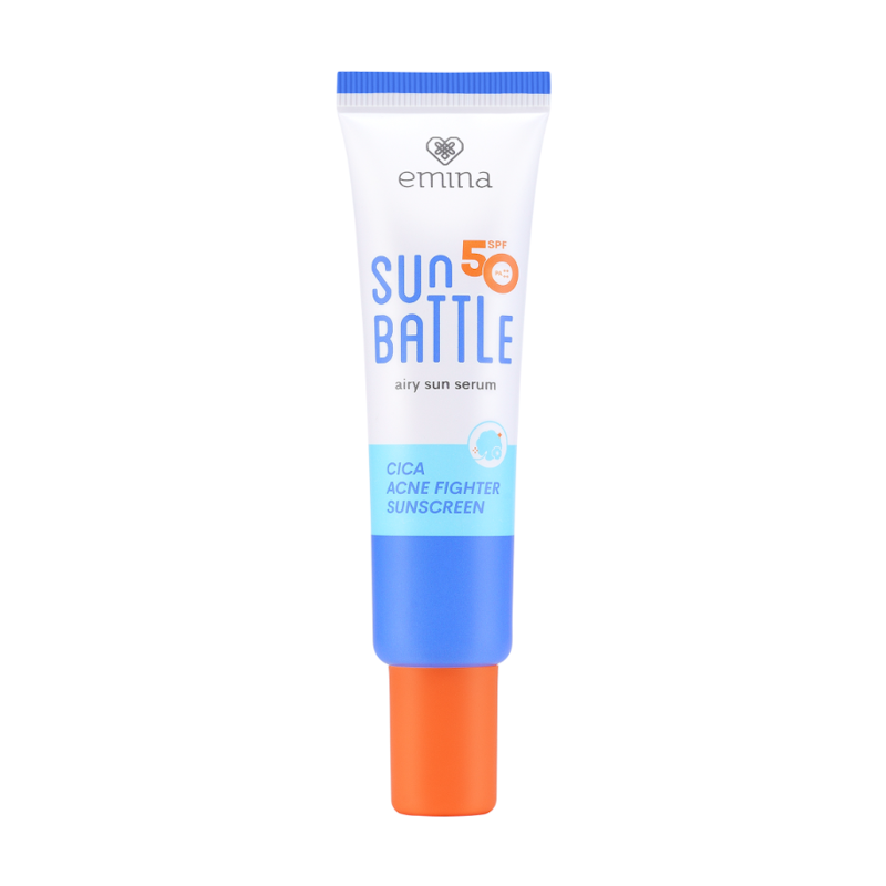 Sun Battle Airy Sun Serum Cica Acne Fighter Sunscreen 1