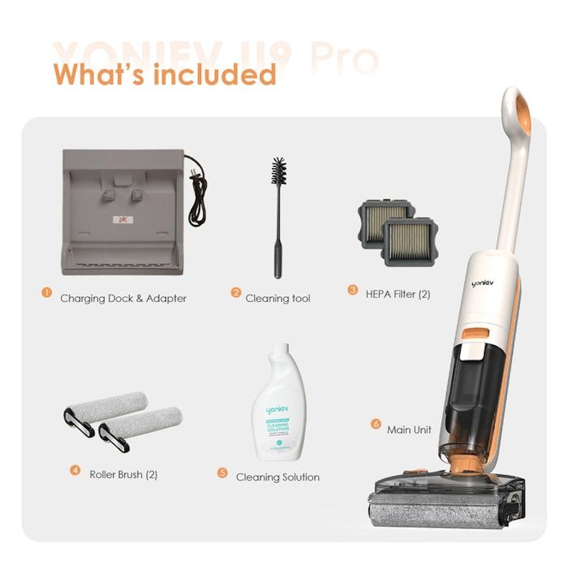 Yoniev Cordless Vacuum Cleaner 5