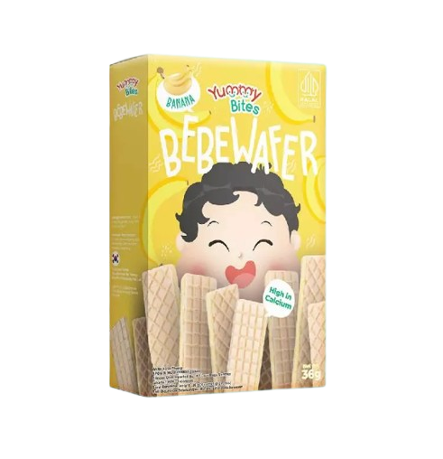 Yummy Bites Bebewafer Banana