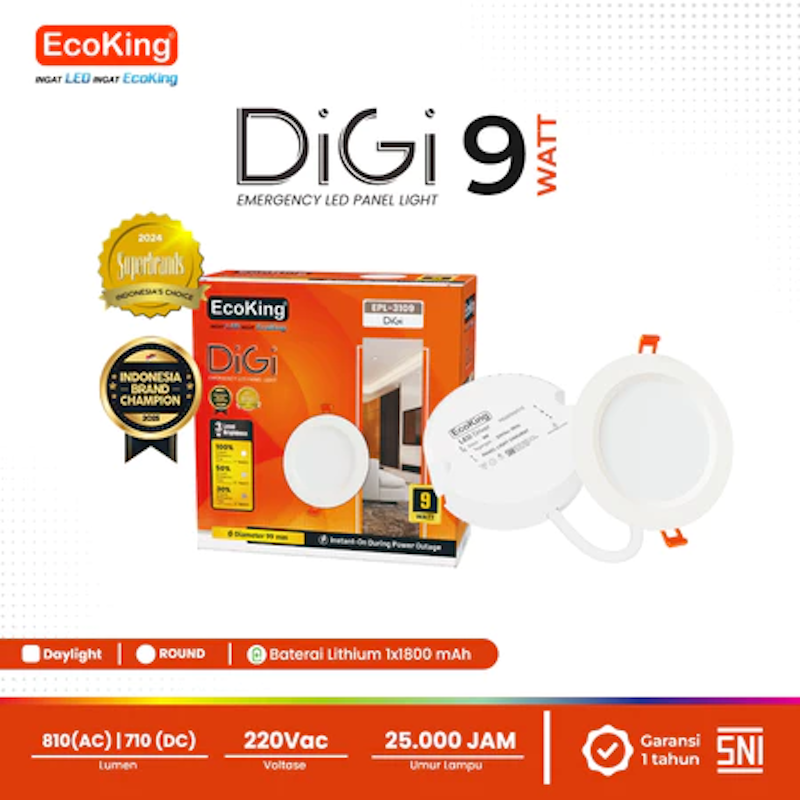 EcoKing LED Digi Inbow Panel Light 2