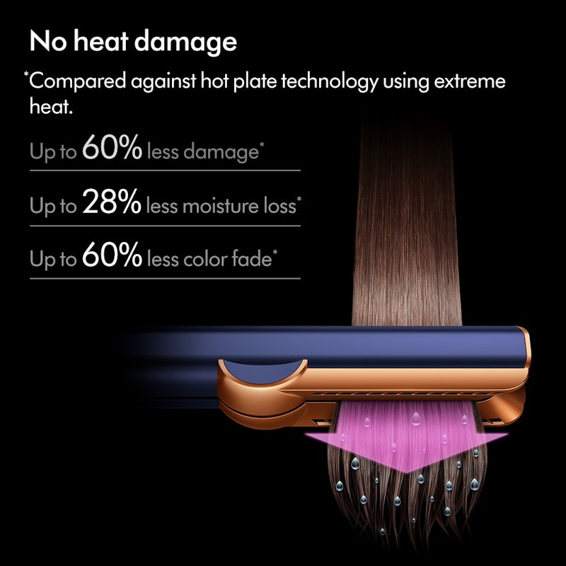 Dyson Airstrait™ Dryer and Straightener (Prussian Blue/Rich Copper) 4