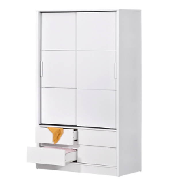 Lemari Pakaian Sliding 2 Pintu Osaka