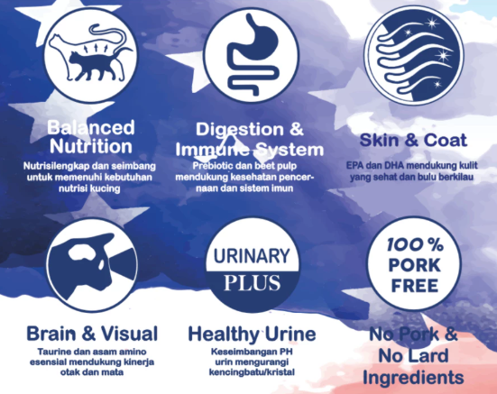 Ori Aquatik  Beauty Diamond Premium Catfood 700 gram