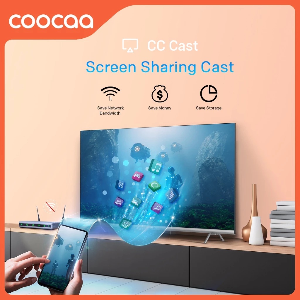 Coocaa 32 Inch HD Smart TV 2