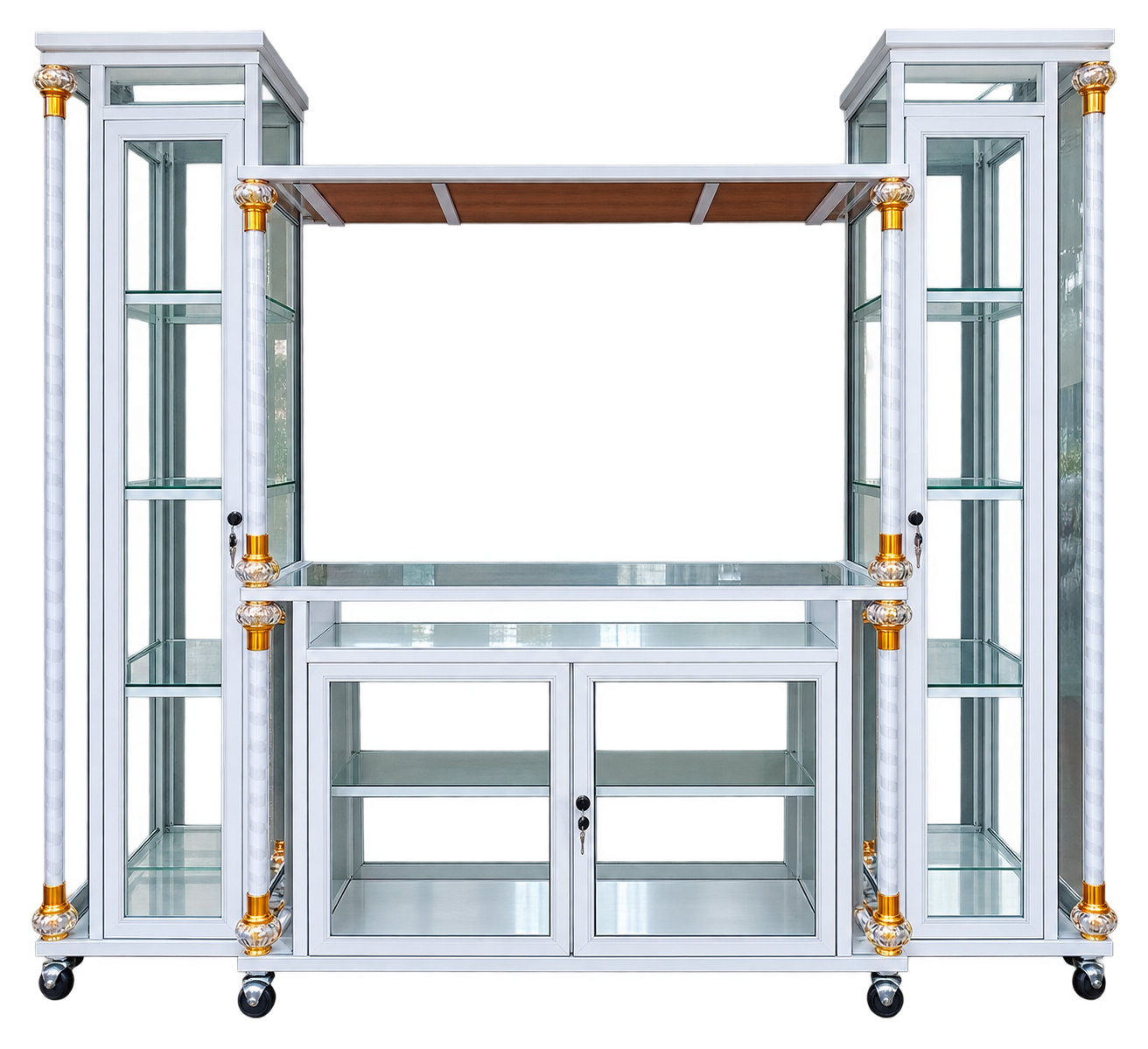 Harmoni Furniture Buffet TV Aluminium 1