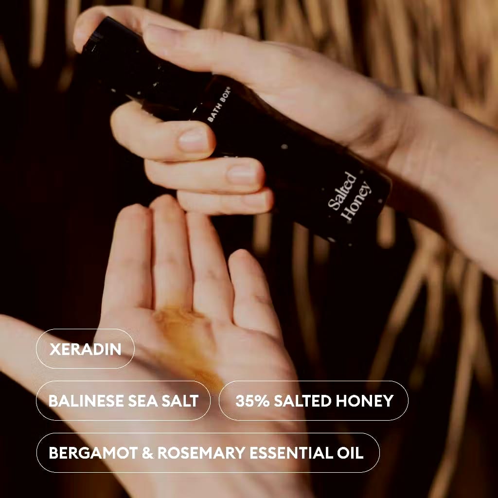 Mitra Kreasi Natural THE BATH BOX® Salted Honey Facial Cleanser