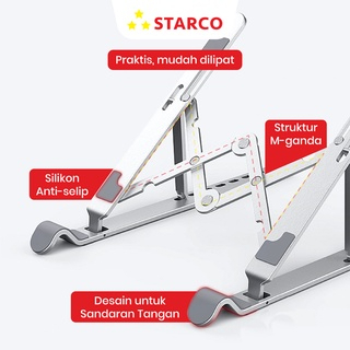 Starco Foldable Laptop/Tablet Stand Holder