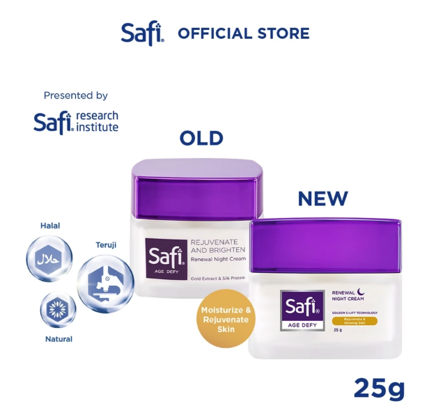 Unza Vitalis Safi Age Defy Renewal Night Cream 