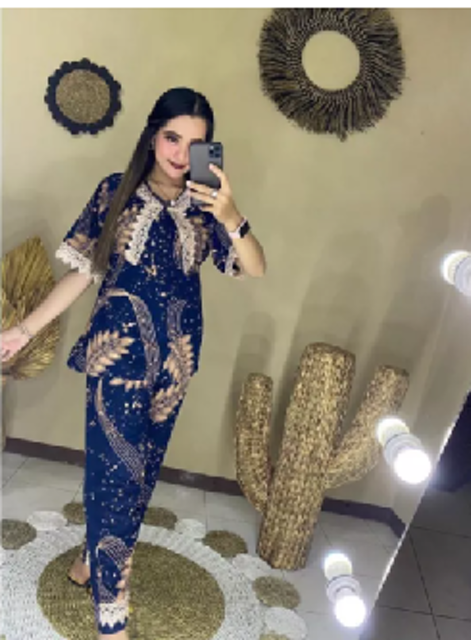  Setelan Daster Arab Motif Batik