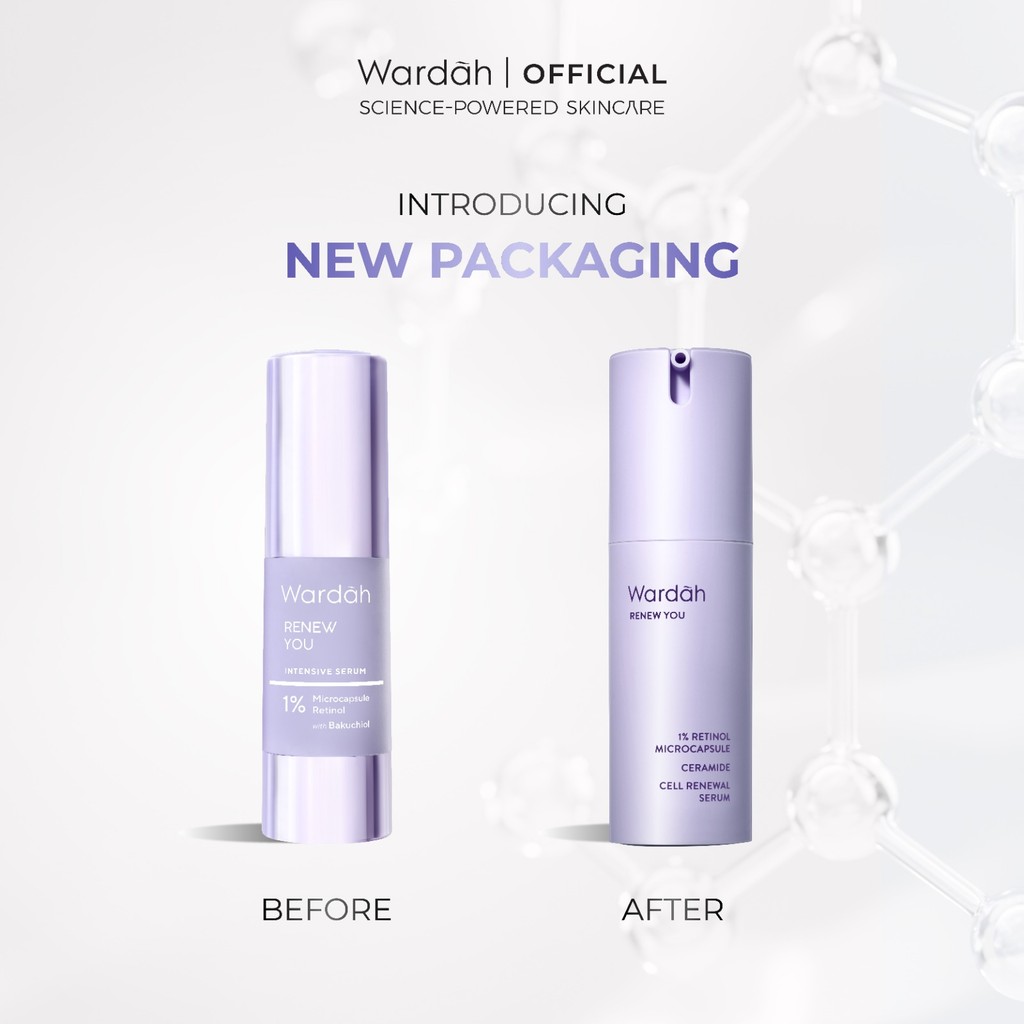 Paragon Technology and Innovation Wardah Renew You 1% Retinol Microcapsule + Ceramide Cell Renewal Serum