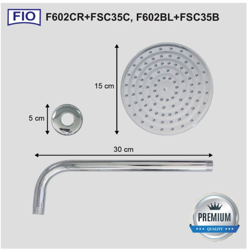 Fiorentino Wall Shower 4