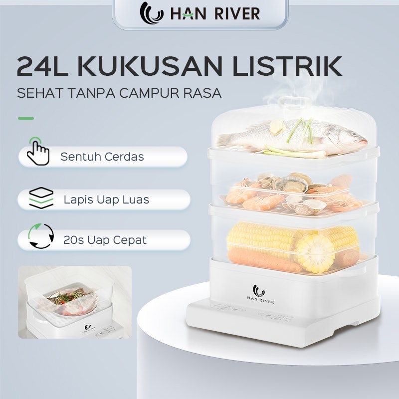 HAN RIVER Kukusan Listrik 24L 2