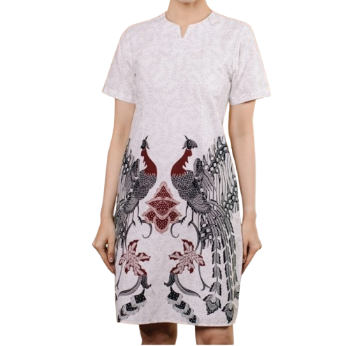 Batik Adyatma Myra White Dress