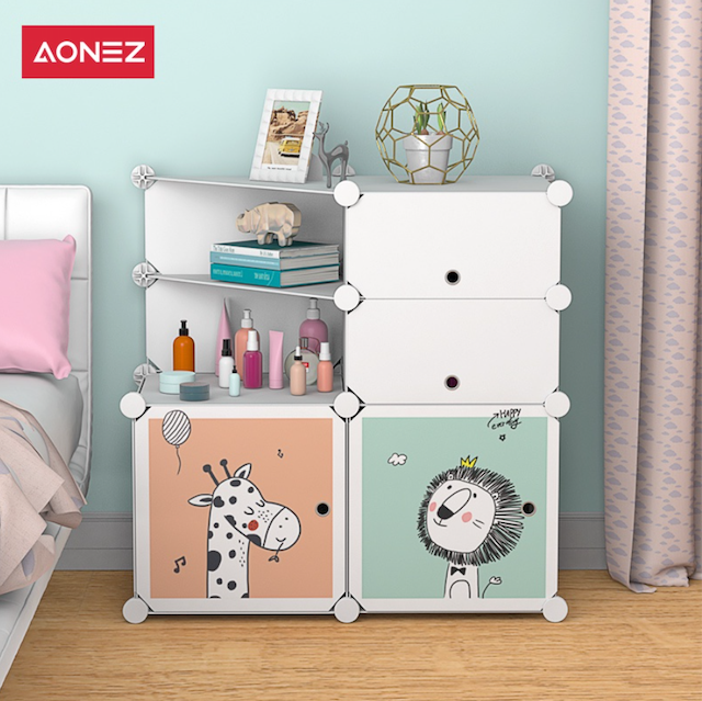 Aonez Lemari Plastik Pakaian Anak