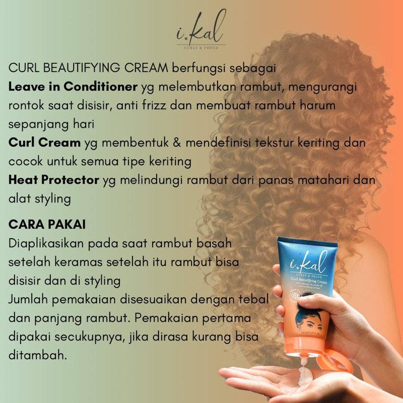 Agatha Indonesia i.kal Curl Beautifying Cream