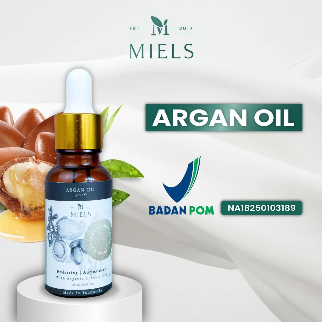 Miels Skincare Indonesia Miels Pure Argan Oil
