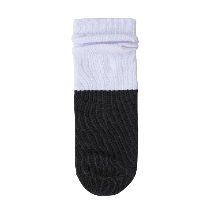 Crocodile Junior Kids Sock OCCH White Black 3