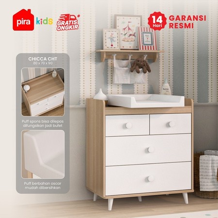 Pira Kids Chicca Meja Ganti Popok Bayi 2
