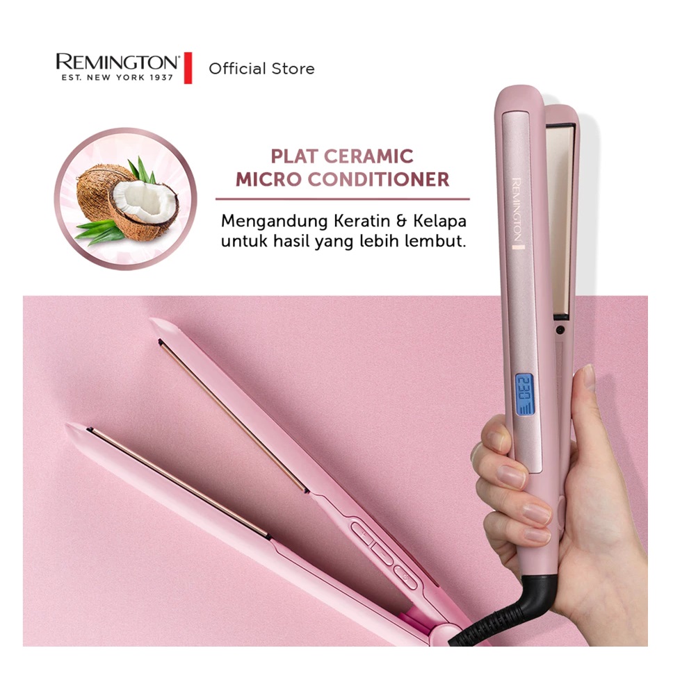 Spectrum Brands Remington Coconut Smooth Straightener  S5901