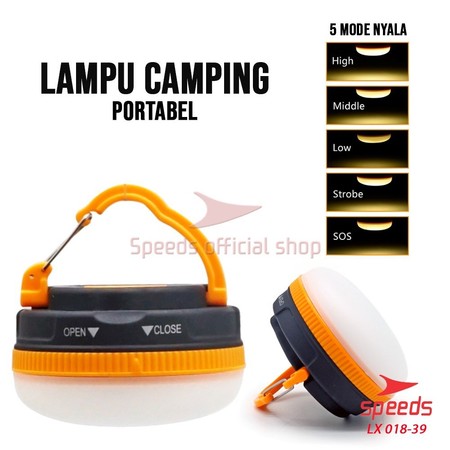 Speeds Indonesia SPEEDS Lampu Emergency LED Multifungsi Outdoor 018-39