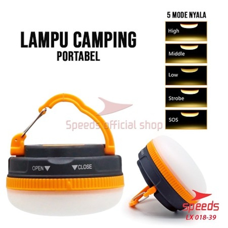 SPEEDS Lampu Emergency LED Multifungsi Outdoor 4