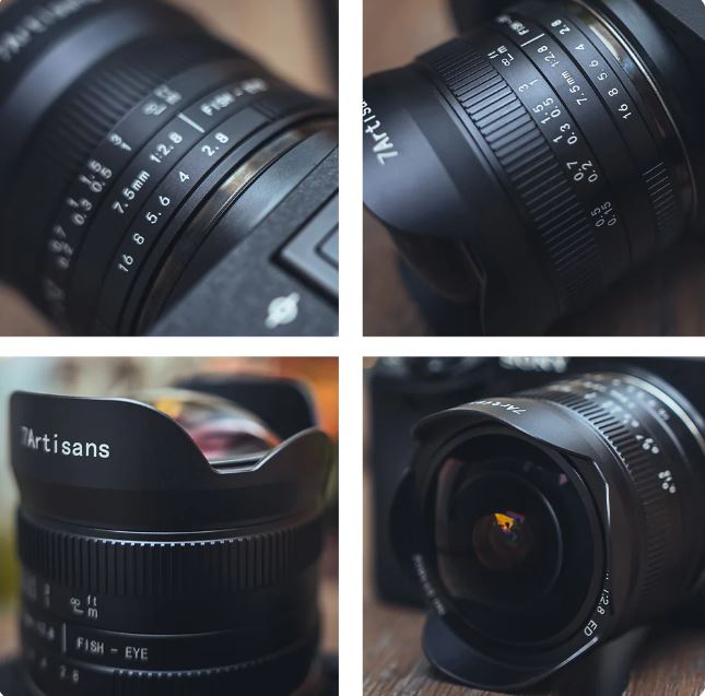 7.5mm f/2.8 Mark II APS-C lens for E/EOS-M/EOS-R/FX/M43/Z 4