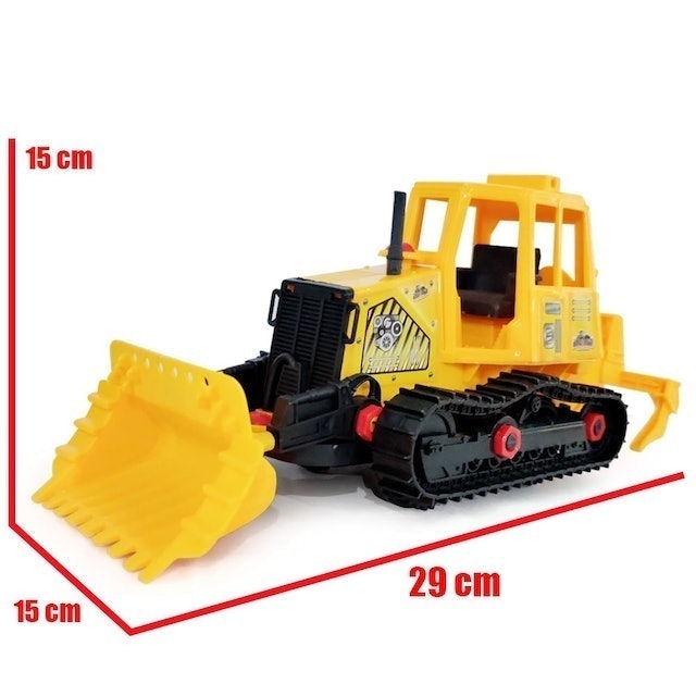 Ocean Toy Mainan Mobil Konstruksi Buldozer Bongkar Pasang OCT5725