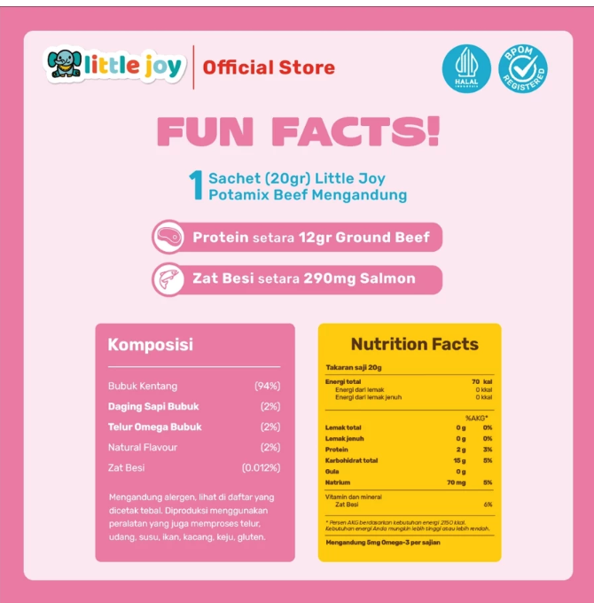 Little Joy  Little Joy Potamix Beef