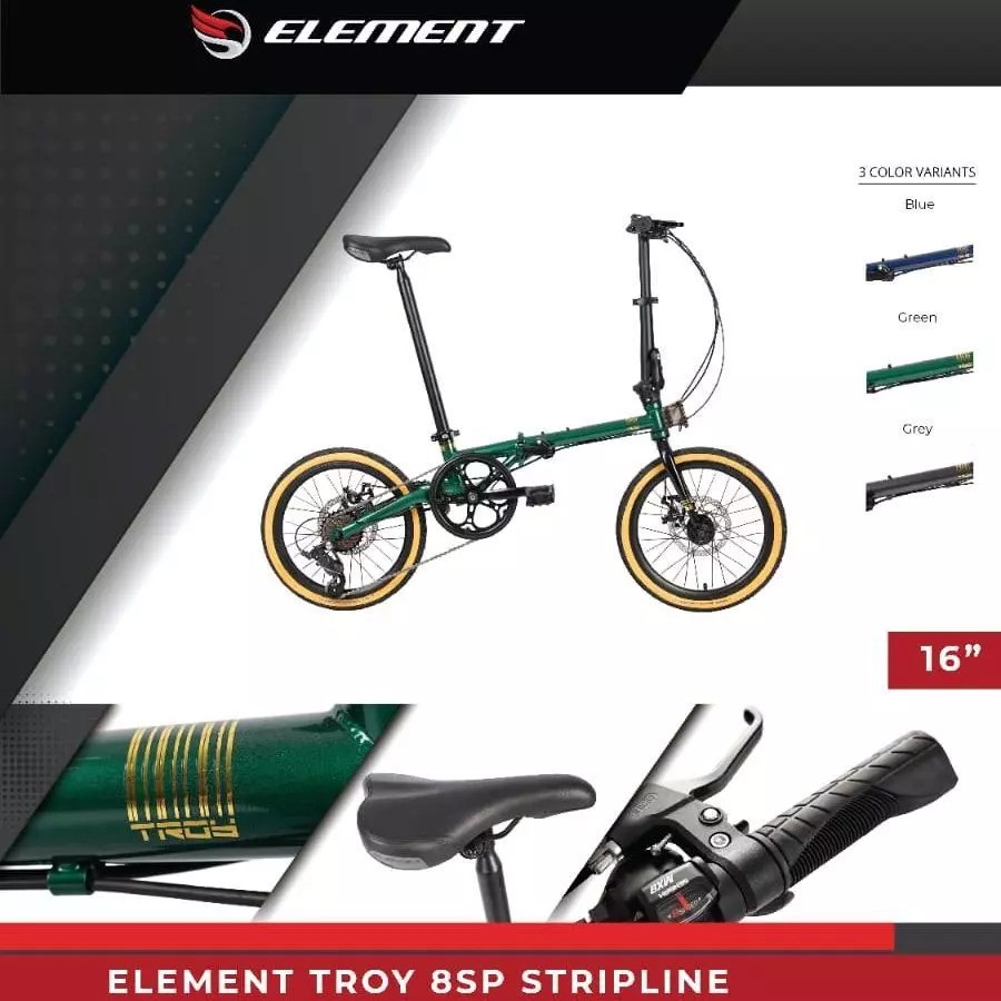 Element Troy UV 8 Speed 16 Inci 4