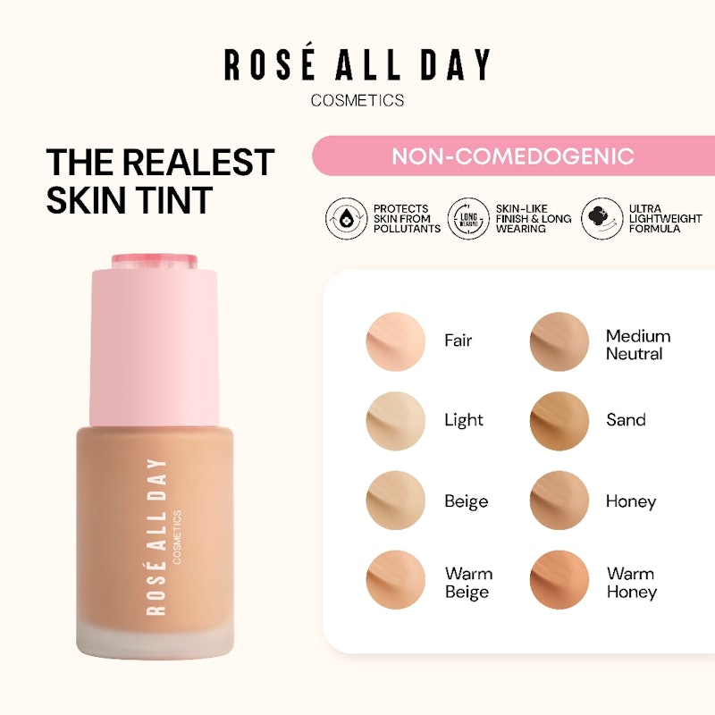 Rose All Day The Realest Lightweight Skin Tint - Warm Beige 2
