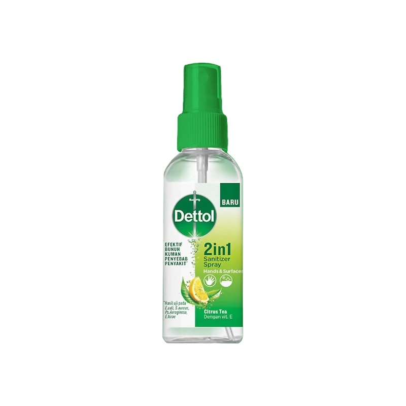 2 in 1 Sanitizer Spray Citrus Tea 1
