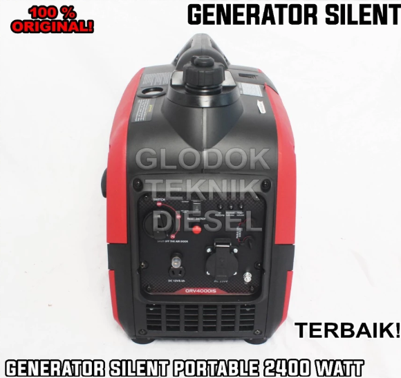 Pro-Quip Indonesia Pro-Quip® Genset Silent 2200 Watt  QRV4000IS