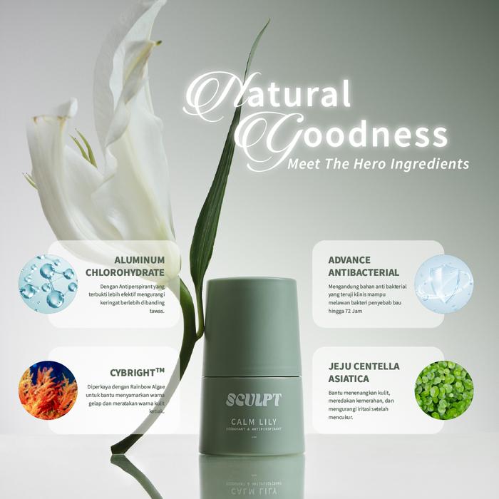 Sculpt Sculpt Skin Calm Lily Deodorant & Antiperspirant