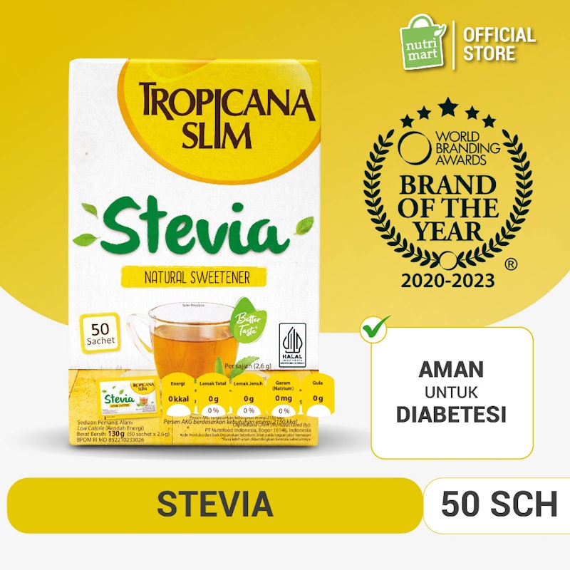 Tropicana Slim Sweetener Stevia 2