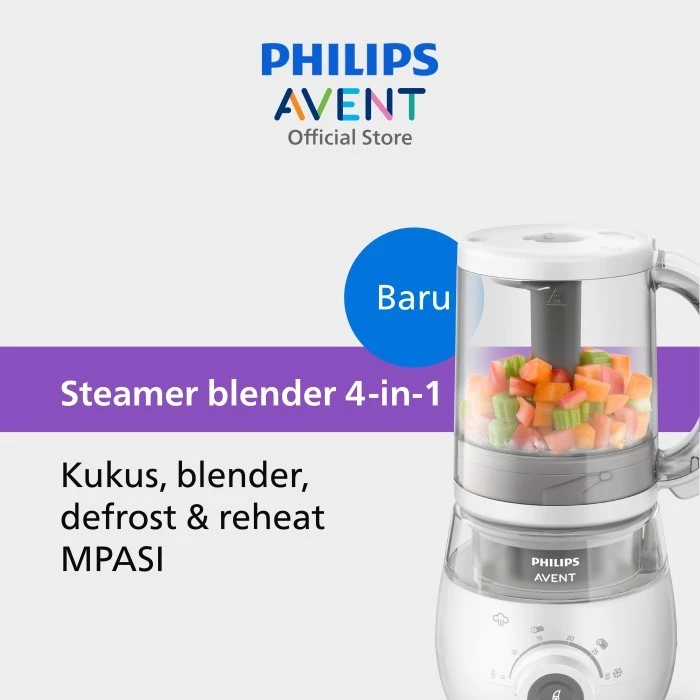 Philips Electronics Philips Avent 4-in-1 Healthy Baby Food Maker SCF883/01