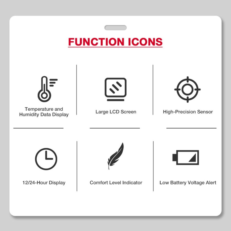 Dongguan Habotest Instrument Technology HABOTEST Hygrometer Thermometer Humidity Meter  HT682