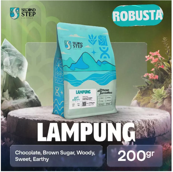 Second Step Coffee Roastery Second Step Lampung 100% Robusta