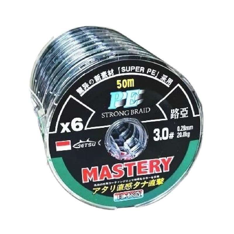 Getsu Mastery PE Strong Braided X6 1