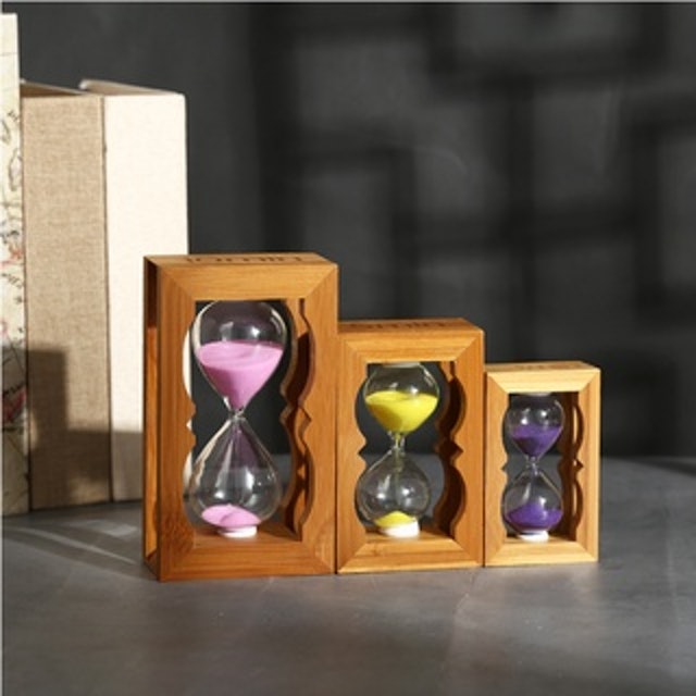  Pajangan Jam Pasir Kayu