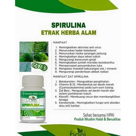 Herba Penawar Alwahida HNI Spirulina