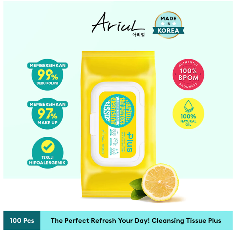 Ariul The Perfect Refresh Your Day! Cleansing Tissue Plus 2