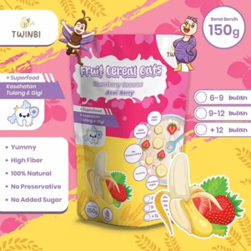  Twinbi Fruit Cereal Oats